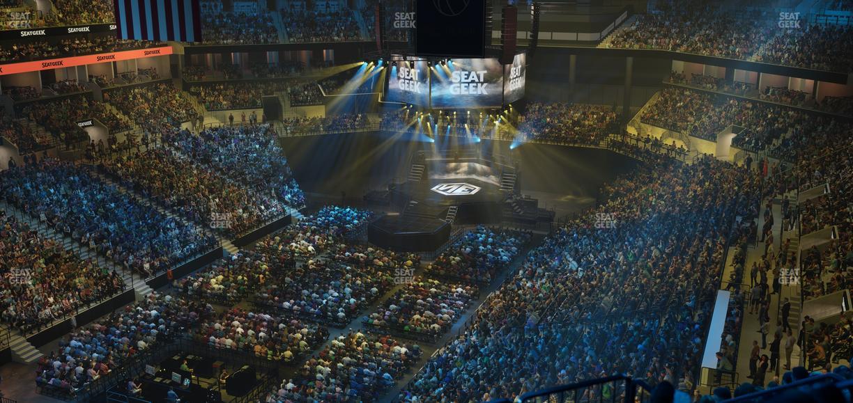 Barclays Center - Section 213 Seat View