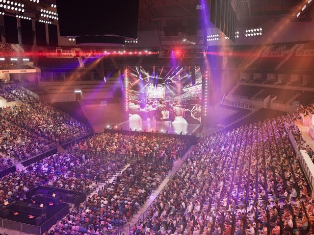 Barclays Center - Section 213 Seat View