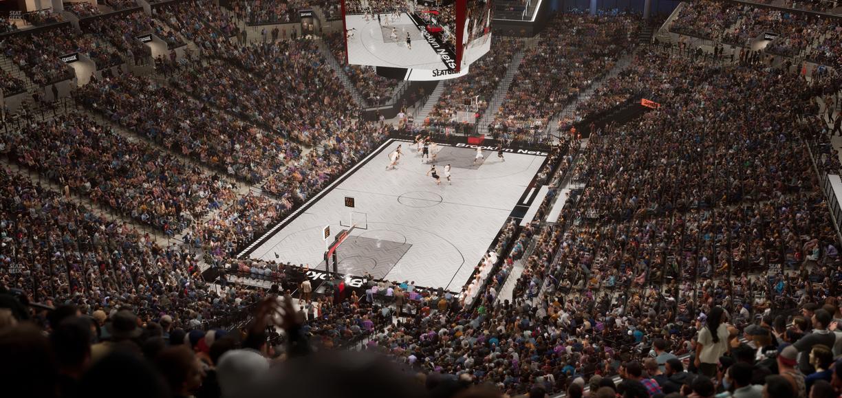 Barclays Center - Section 214 Seat View