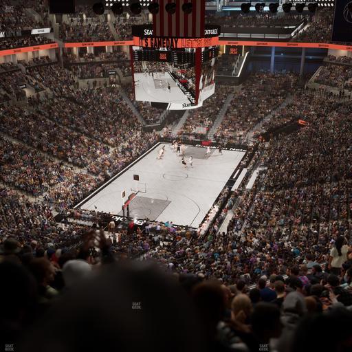 Barclays Center - Section 214 Seat View