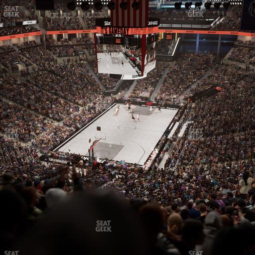 Barclays Center - Section 214 Seat View
