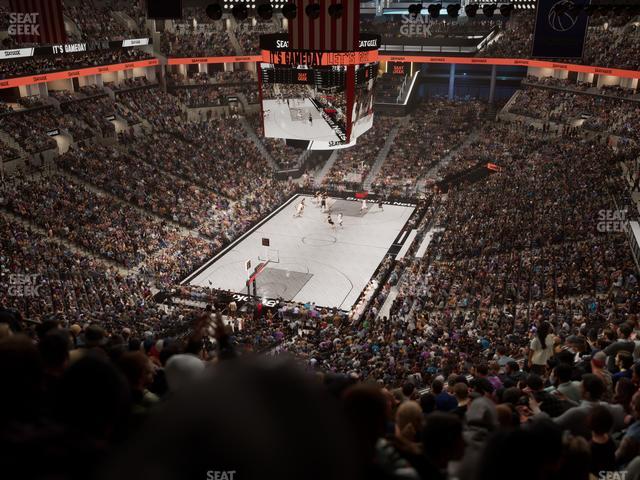 Barclays Center - Section 214 Seat View Barclays Center - Section 214 Seat View