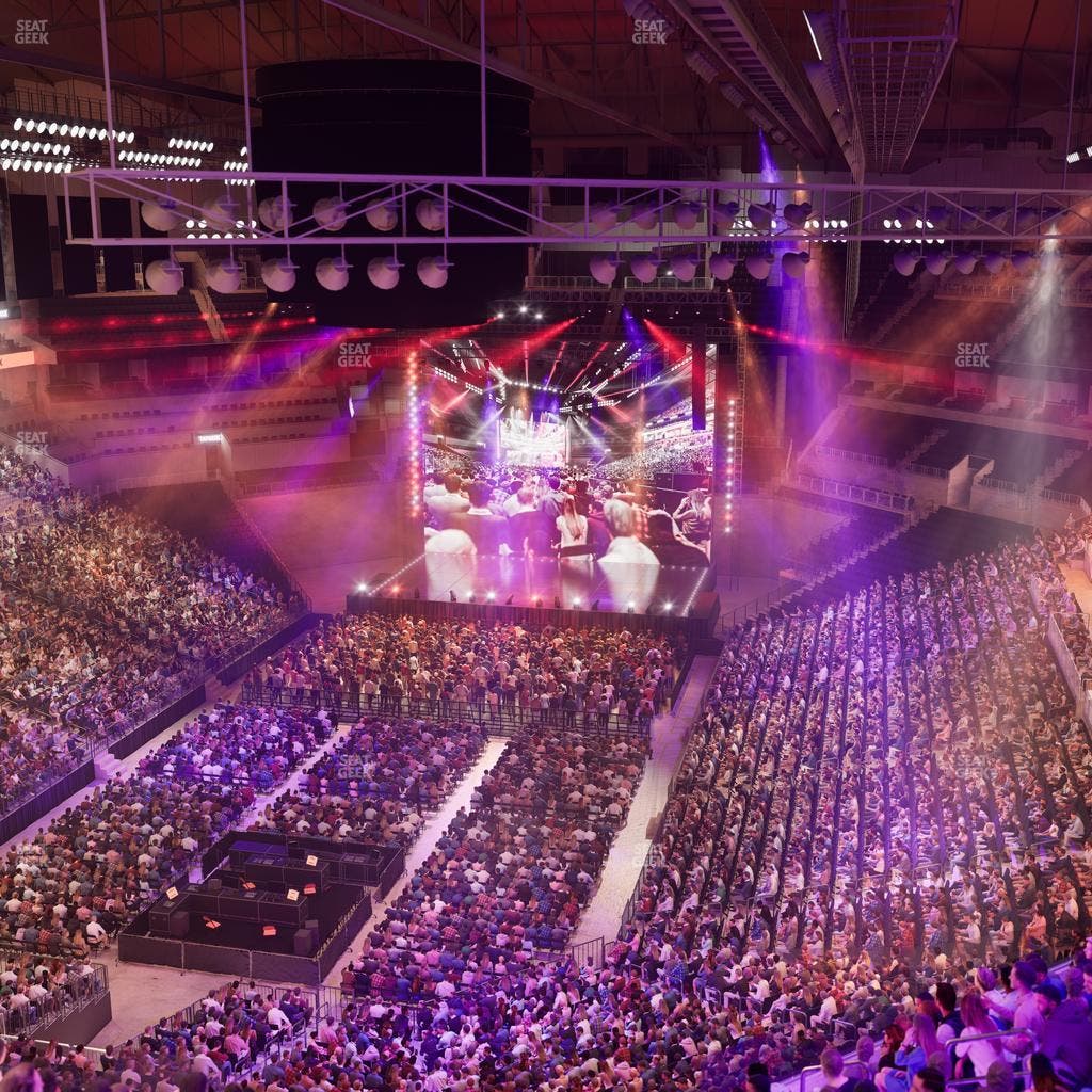 Barclays Center - Section 214 Seat View