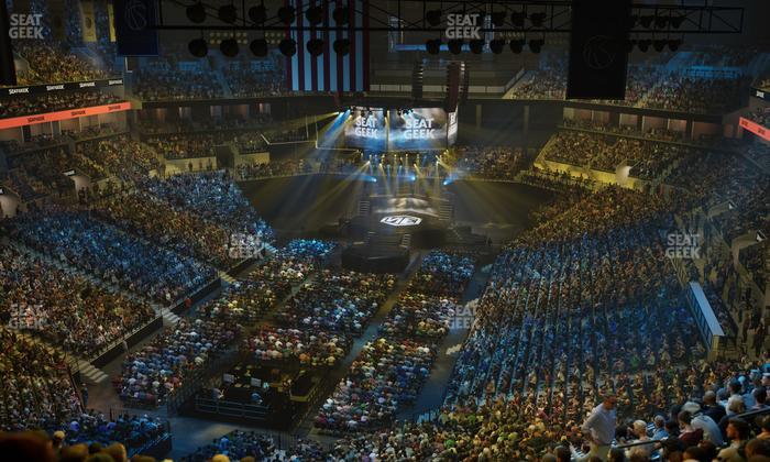 Barclays Center - Section 214 Seat View