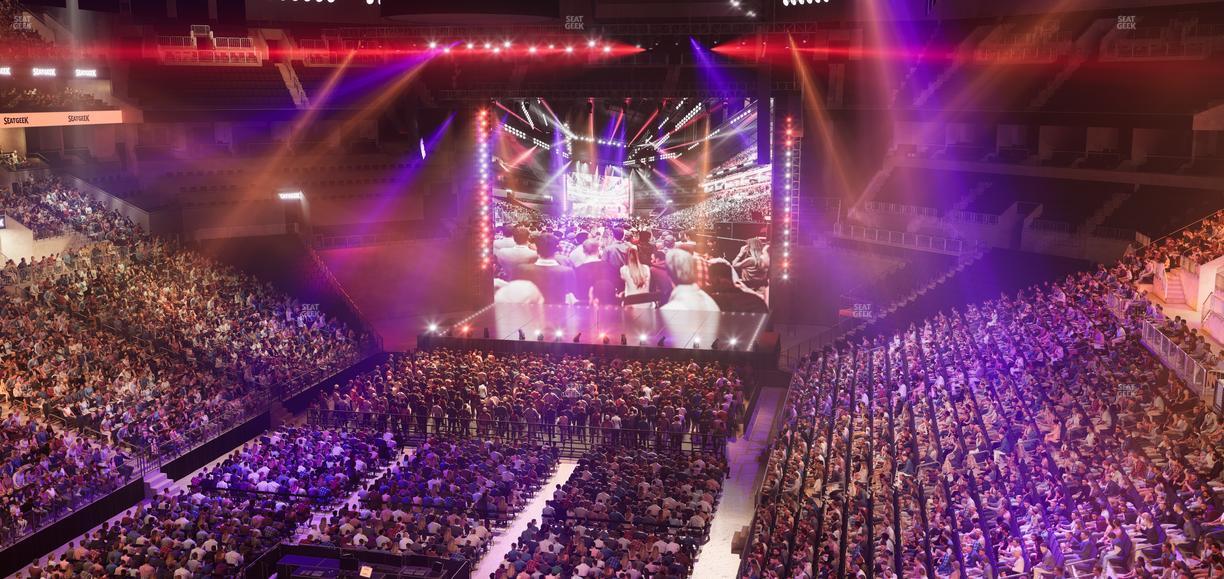 Barclays Center - Section 214 Seat View