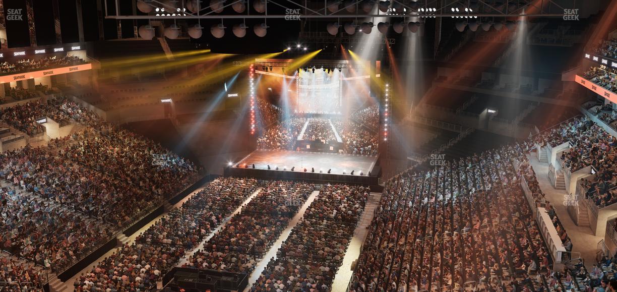 Barclays Center - Section 214 Seat View