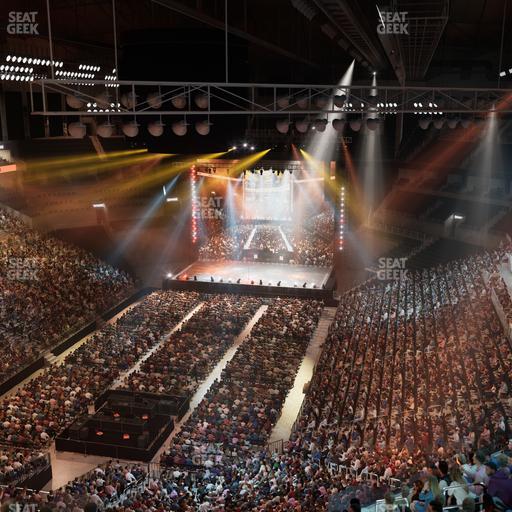 Barclays Center - Section 214 Seat View