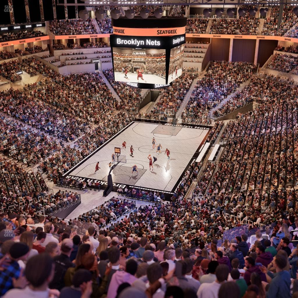 Barclays Center - Section 214 Seat View