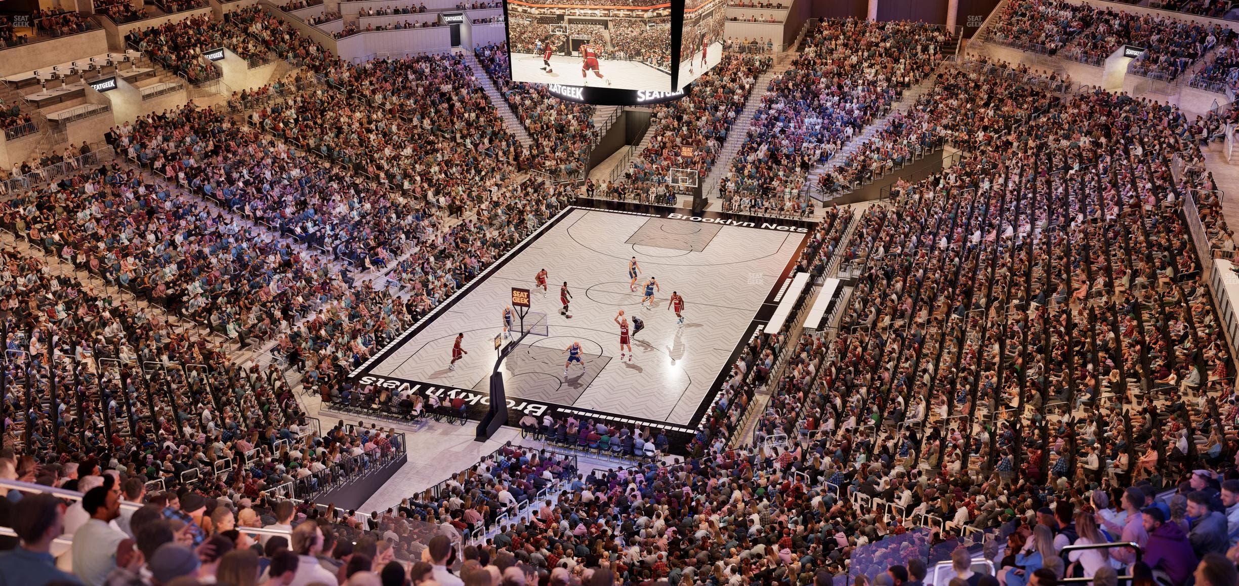 Barclays Center - Section 214 Seat View
