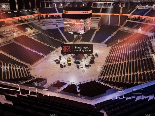 Barclays Center - Section 214 Seat View