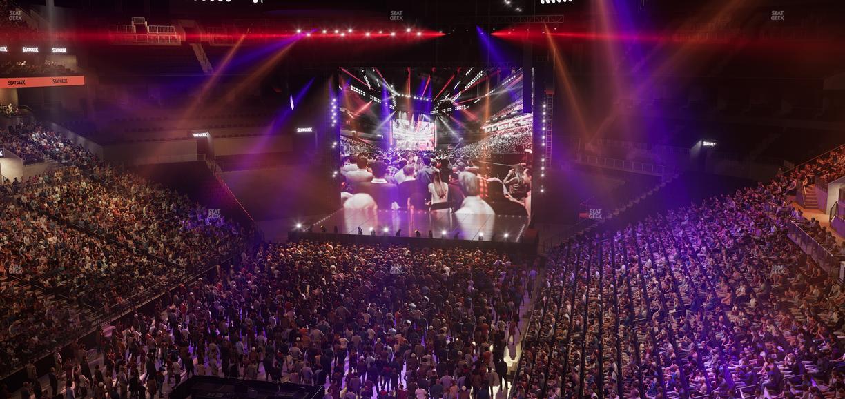 Barclays Center - Section 214 Seat View