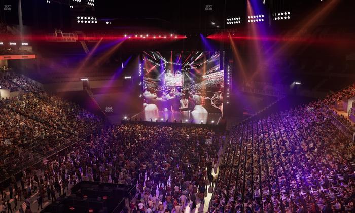 Barclays Center - Section 214 Seat View