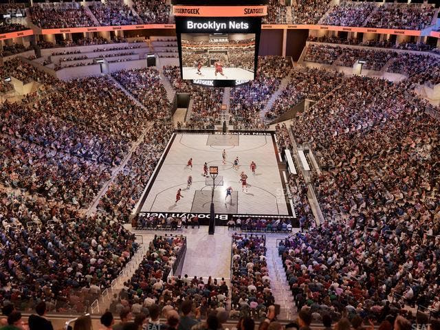 Barclays Center - Section 215 Wc Seat View