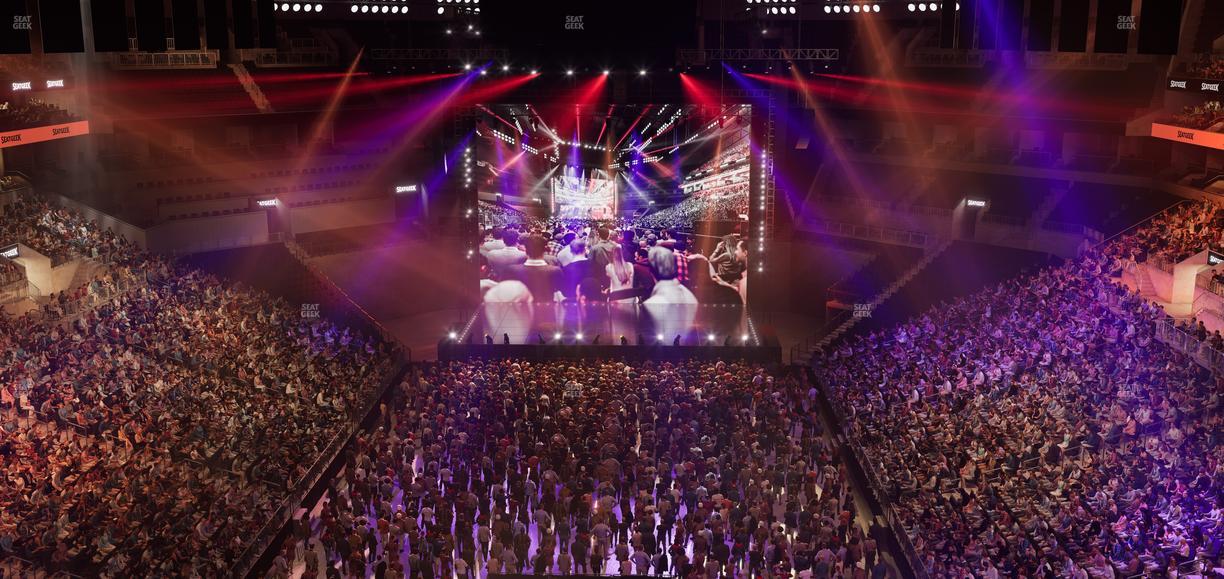 Barclays Center - Section 215 Wc Seat View