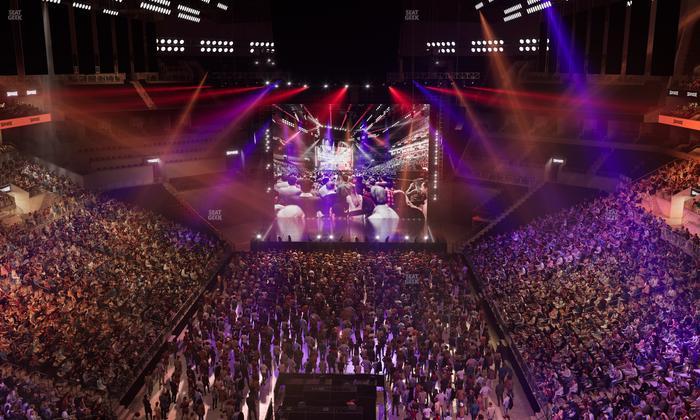 Barclays Center - Section 215 Wc Seat View