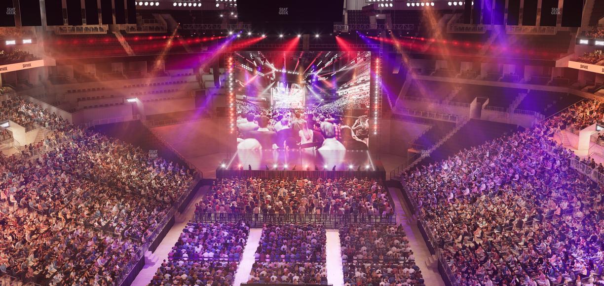 Barclays Center - Section 215 Wc Seat View