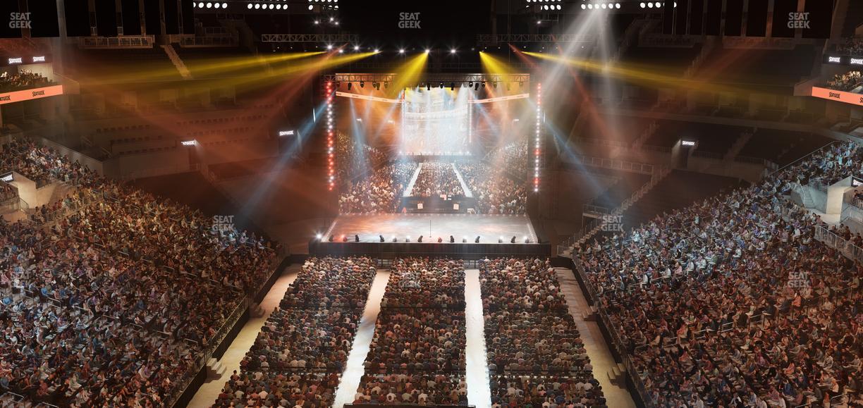 Barclays Center - Section 215 Wc Seat View