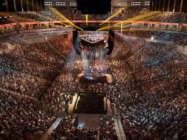 Barclays Center - Section 215 Wc Seat View