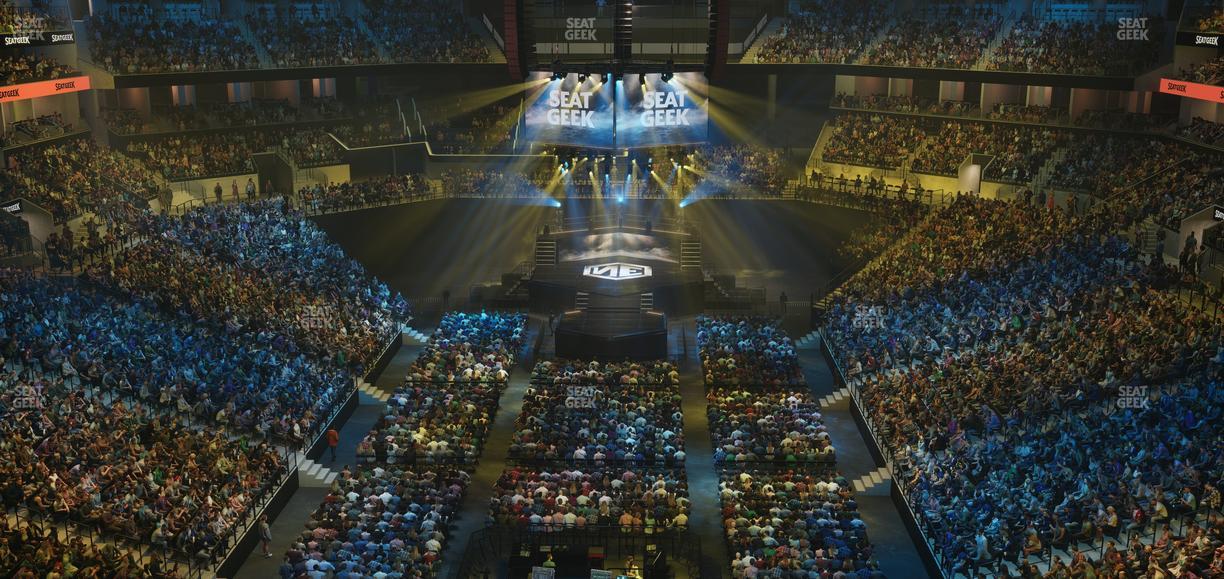 Barclays Center - Section 215 Wc Seat View