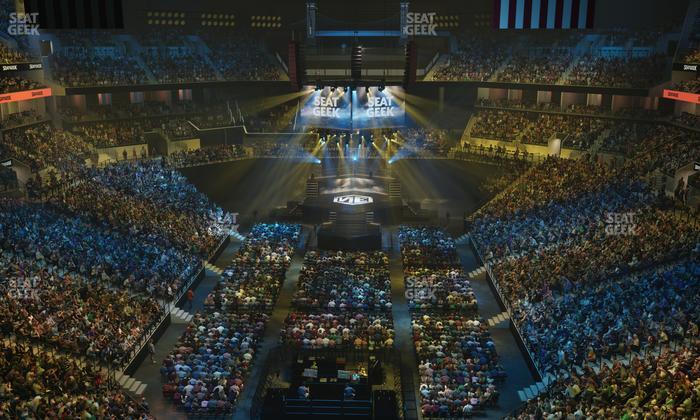 Barclays Center - Section 215 Wc Seat View