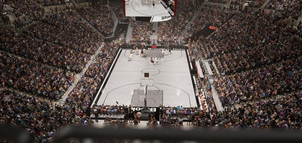 Barclays Center - Section 215 Wc Seat View