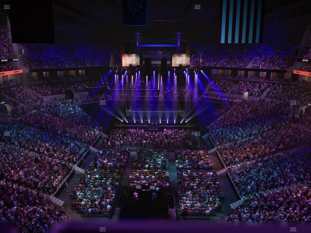 Barclays Center - Section 215 Wc Seat View