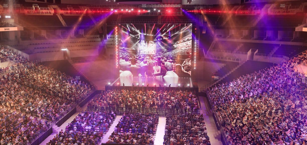 Barclays Center - Section 215 Seat View