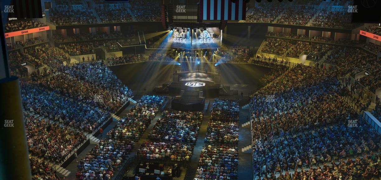 Barclays Center - Section 215 Seat View