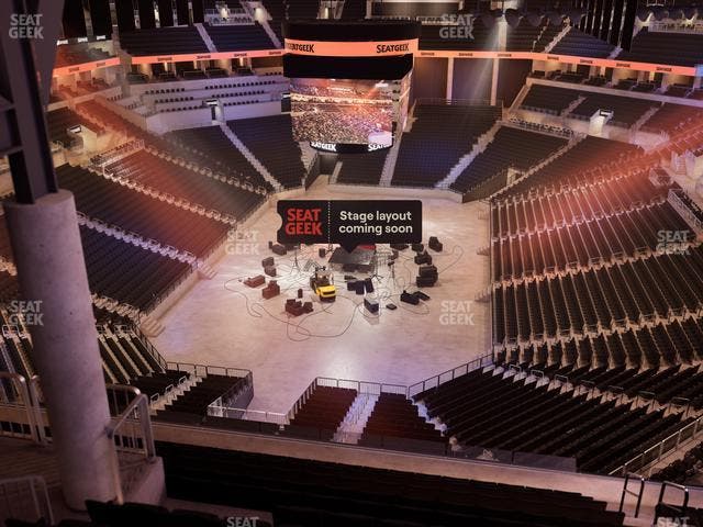 Barclays Center - Section 215 Seat View