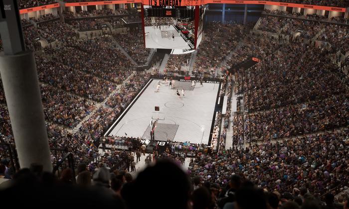 Barclays Center - Section 215 Seat View