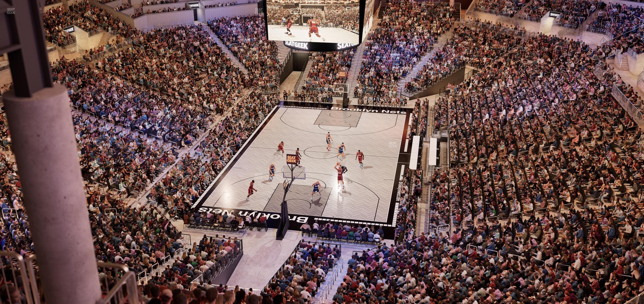 Barclays Center - Section 215 Seat View
