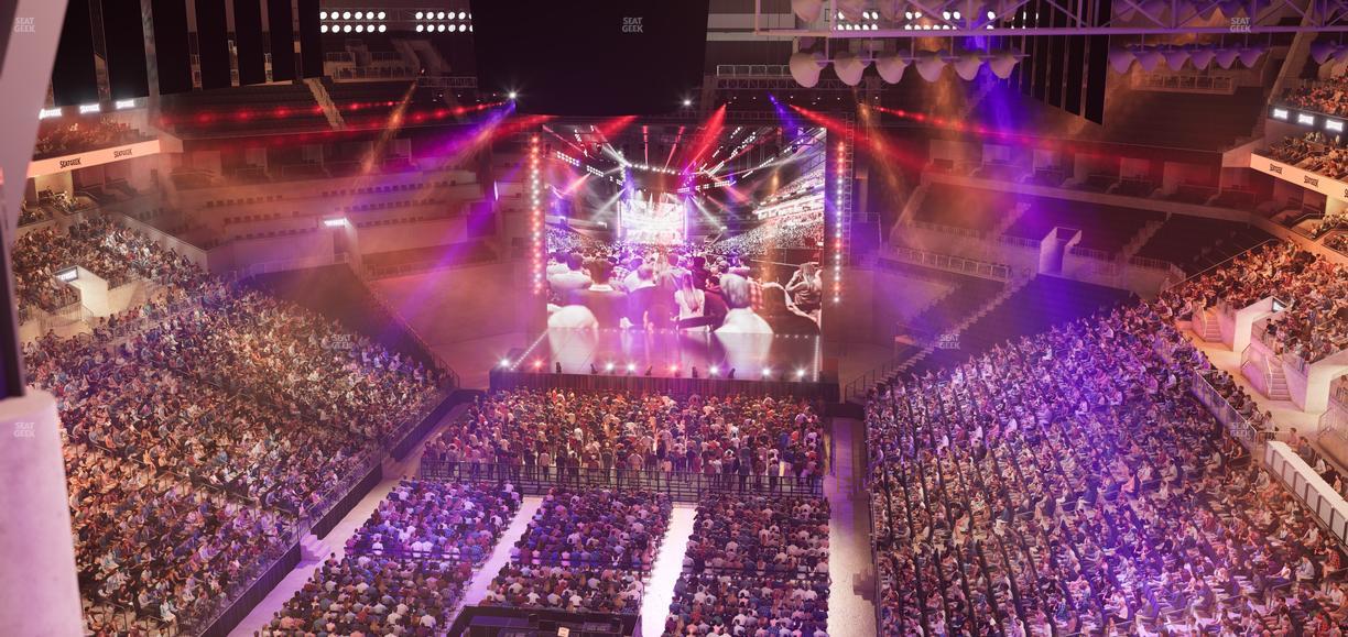 Barclays Center - Section 215 Seat View