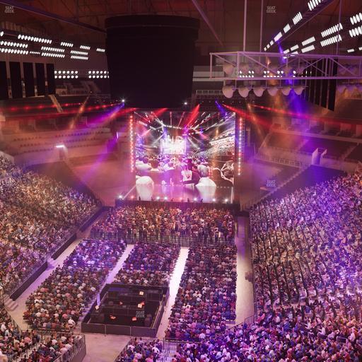 Barclays Center - Section 215 Seat View