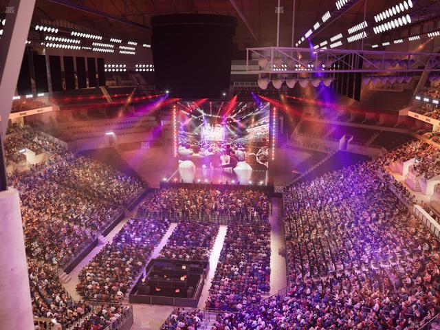 Barclays Center - Section 215 Seat View