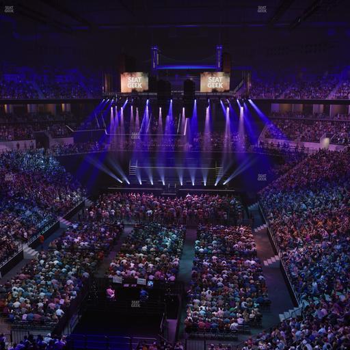 Barclays Center - Section 215 Seat View