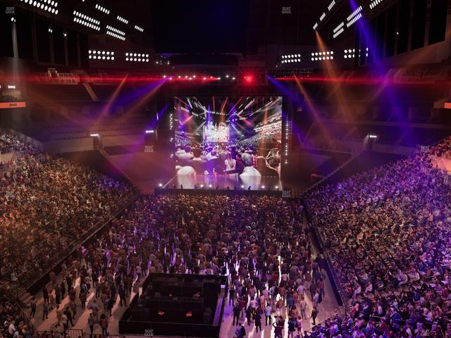 Barclays Center - Section 215 Seat View