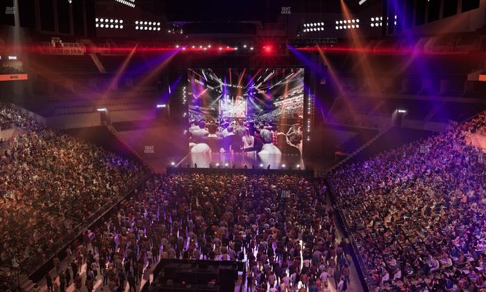 Barclays Center - Section 215 Seat View