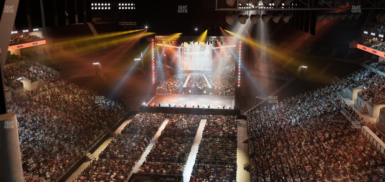 Barclays Center - Section 215 Seat View