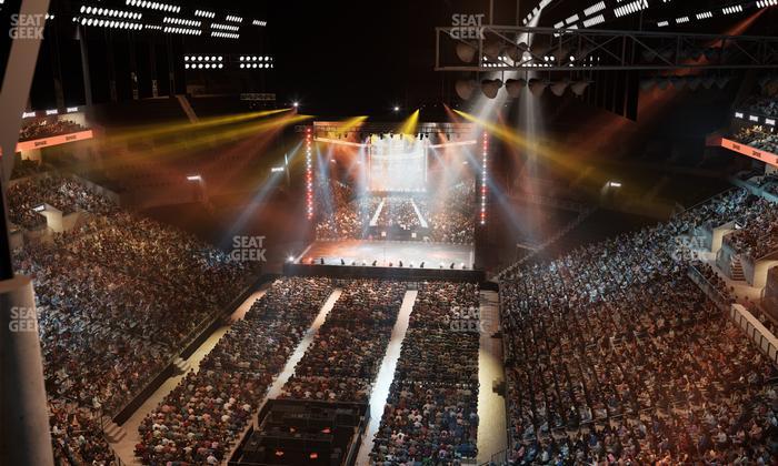 Barclays Center - Section 215 Seat View