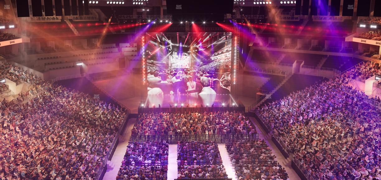 Barclays Center - Section 217 Wc Seat View