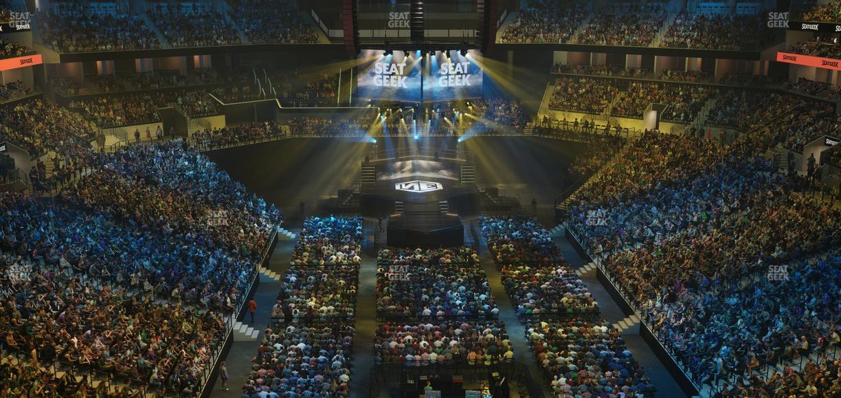 Barclays Center - Section 217 Wc Seat View