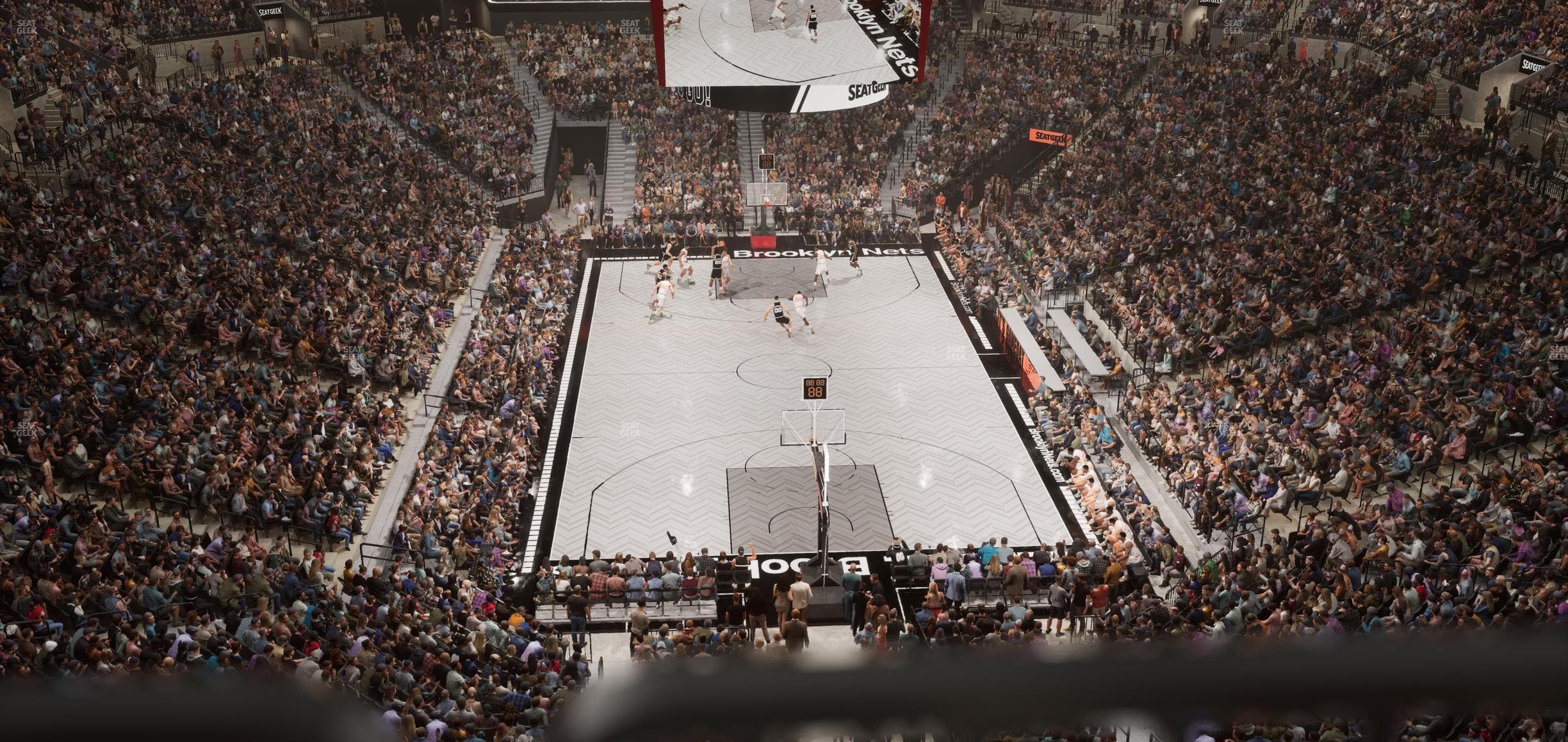 Barclays Center - Section 217 Wc Seat View