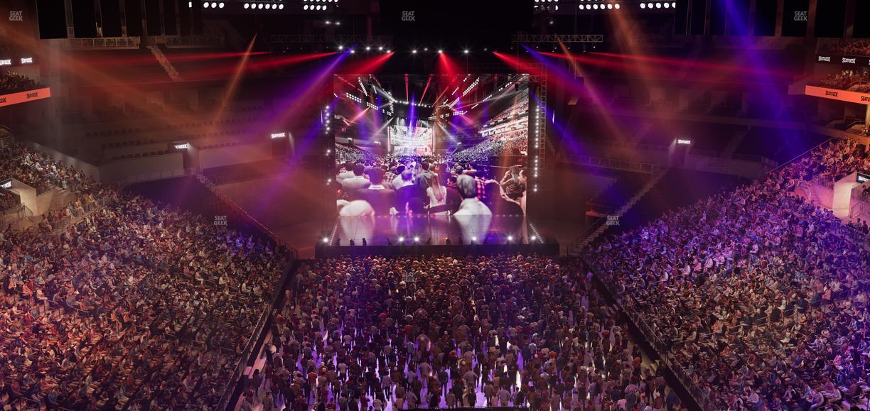 Barclays Center - Section 217 Wc Seat View