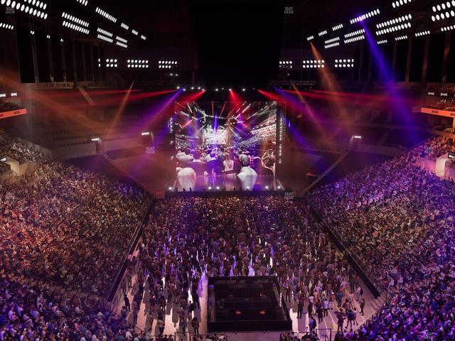 Barclays Center - Section 217 Wc Seat View