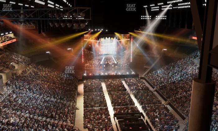 Barclays Center - Section 217 Seat View