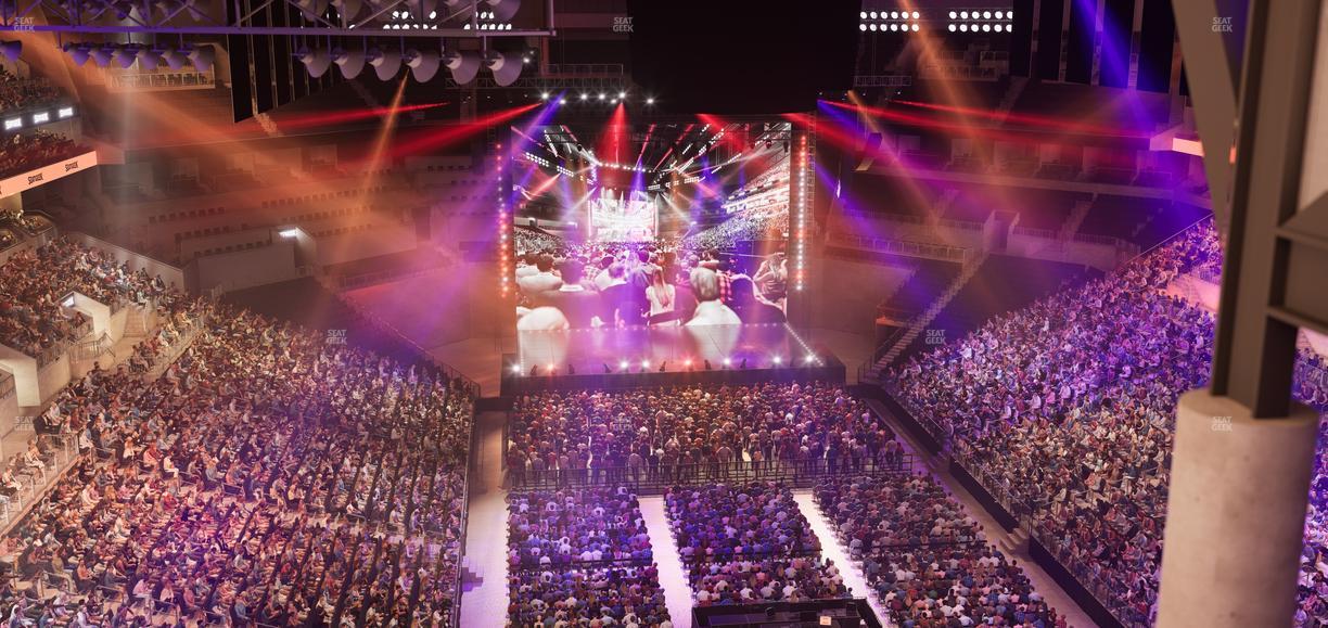 Barclays Center - Section 217 Seat View