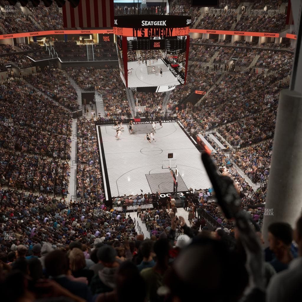 Barclays Center - Section 217 Seat View