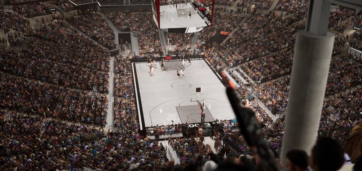 Barclays Center - Section 217 Seat View