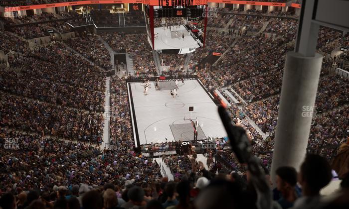 Barclays Center - Section 217 Seat View