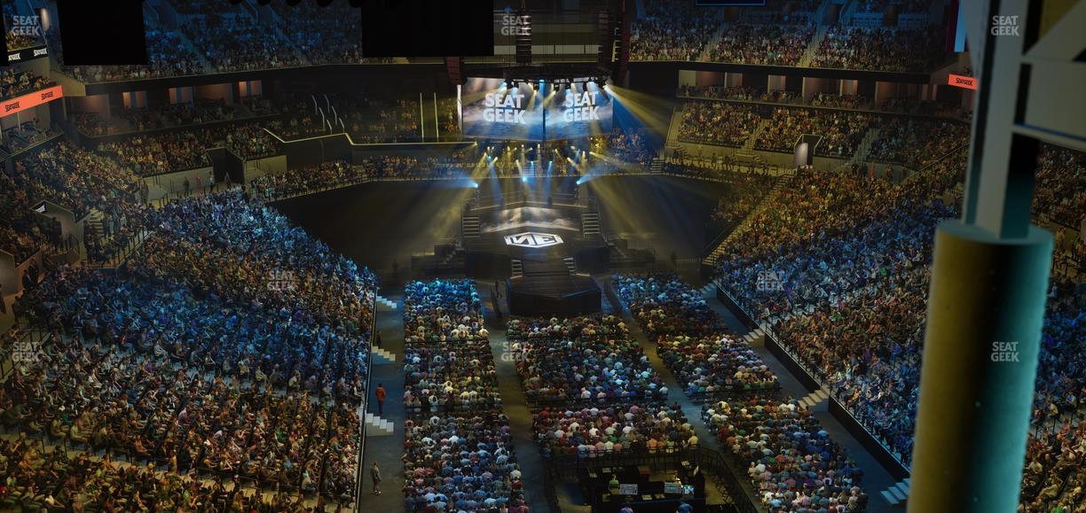 Barclays Center - Section 217 Seat View